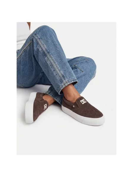 Tenisky DC Shoes Tmavě hnědá