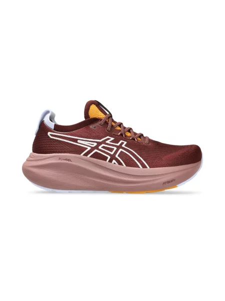 Asics Gel-Nimbus 27 TR W Kobiety Buty sportowe Asics Burgundowy Size: