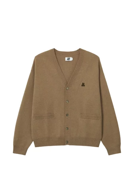 Cardigan Izzue cu broderie cu decolteu în V