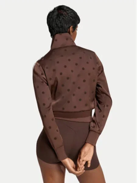 Mikina adidas hnědá