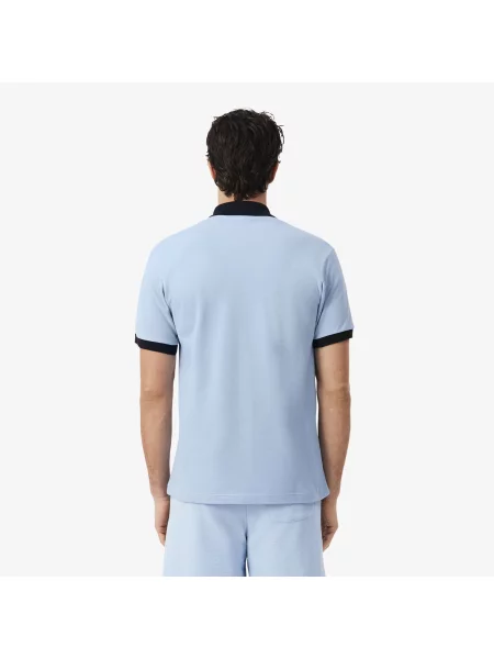 Lacoste Koszulka Polo Classic Fit niebieska