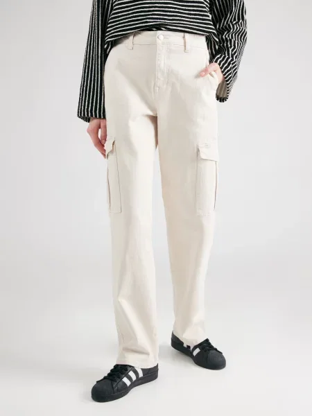 ONLY Pantaloni eleganți ONLJUNE ecru