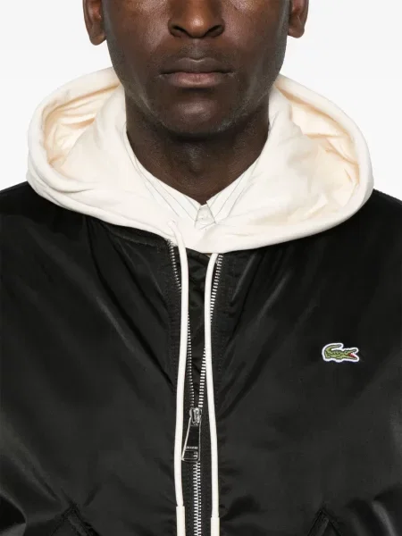 Яке тип бомбър Lacoste черно