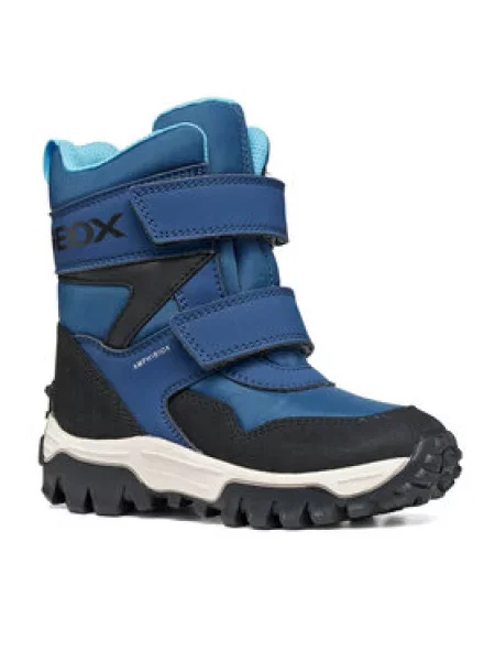 Geox Snehule J Himalaya Boy B Abx S modrá