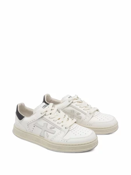 Sneaker Premiata autogrammal fehér