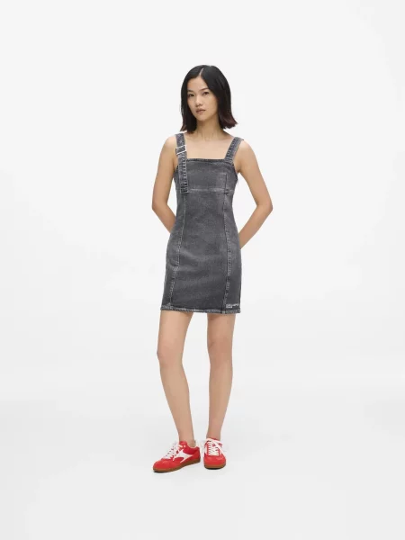 KARL LAGERFELD JEANS Rochie metalic gri