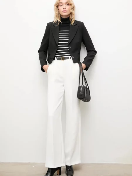 Піджак Answear.LAB однобортний однотонний чорний