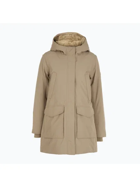 Geacă de ploaie pentru femei CMP Parka Fix Hood cookie