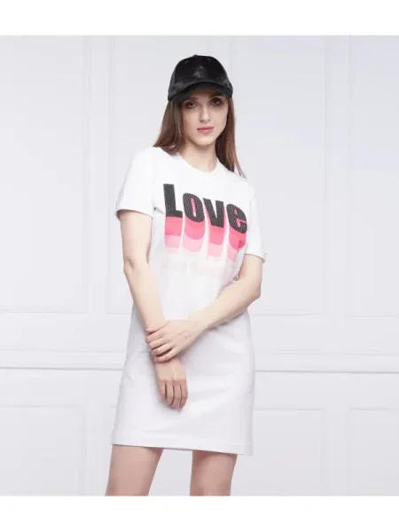 Love Moschino Rochie alb