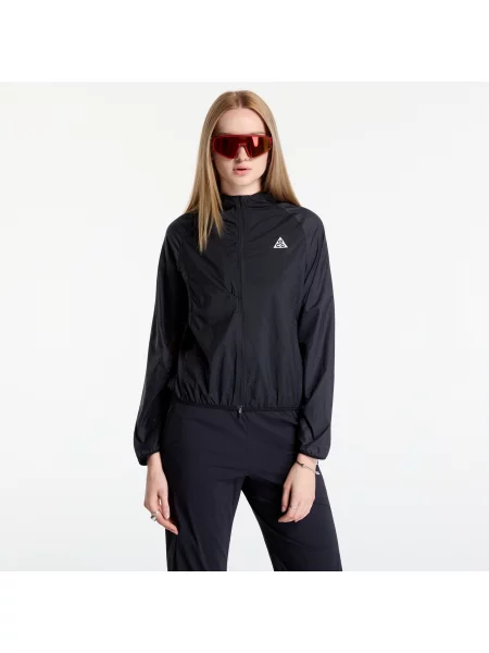Jachetă Nike ACG "Aireez" UV Protection Trail Running Jacket Black/ Black/ Summit White M alb