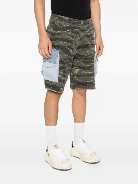 Džínové šortky Gallery Dept. zelené