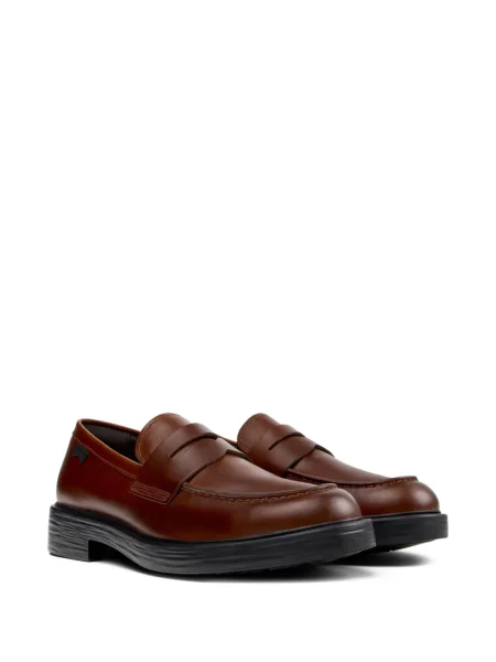 Pantofi loafer Camper din piele maro