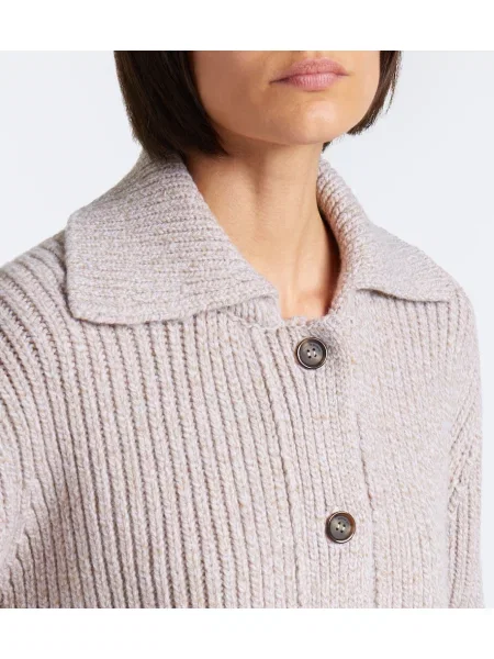 Cardigan Magda Butrym de lână bej