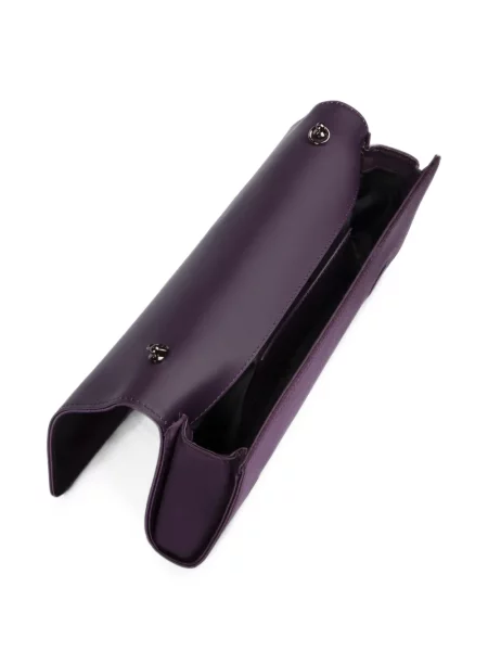 Geantă plic Le Silla cu autograf violet