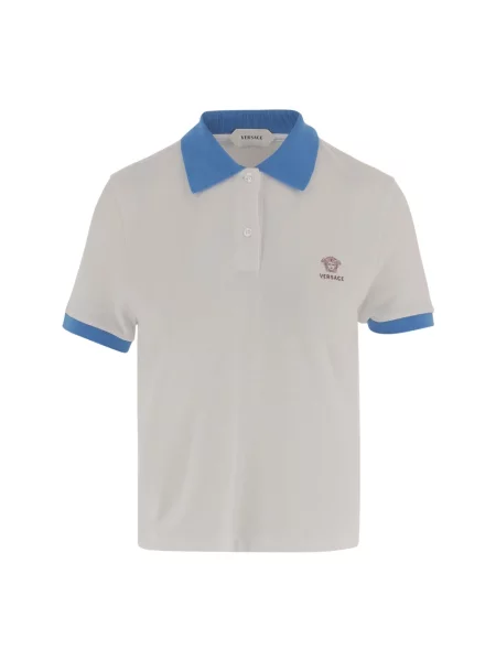 Koszulka polo Versace biała