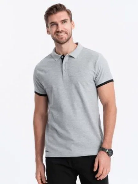 Polo Ombre gri