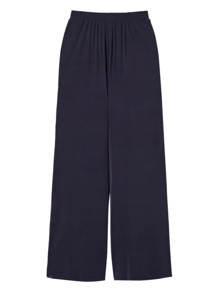 Pantaloni Twinset tricotate albastru