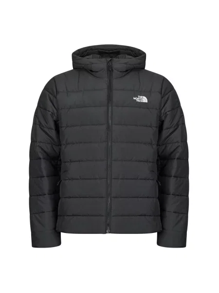 Geacă The North Face cu glugă negru
