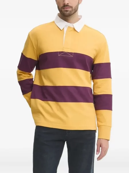 Polo Gant cu dungi galben