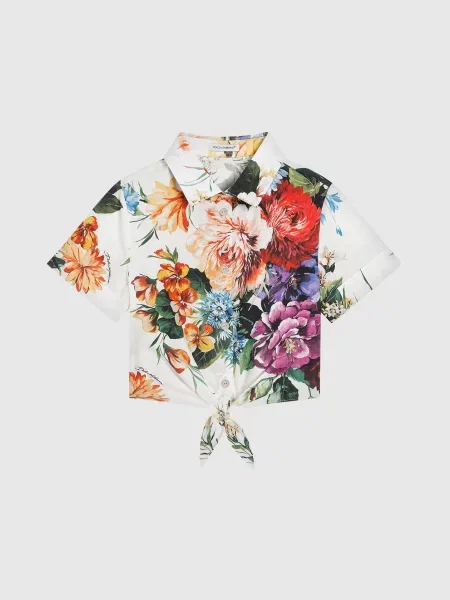 Детская блузка Dolce&gabbana белая