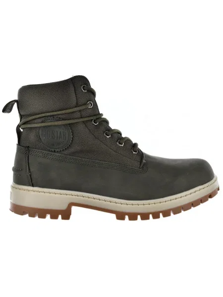 Členkové topánky Big Star Shoes zelená