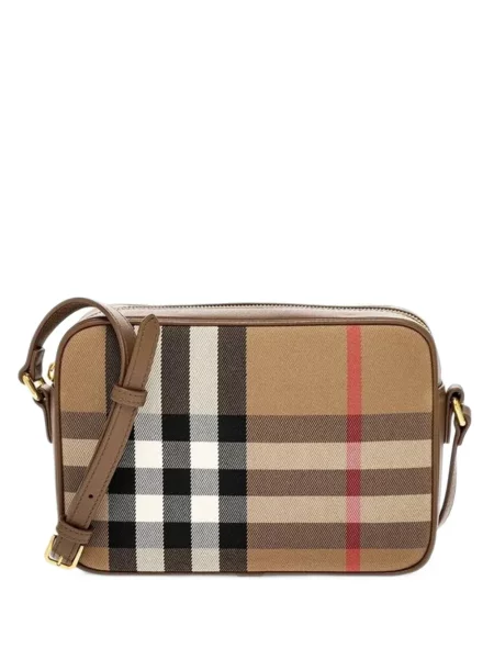 Geanta crossbody Burberry în carouri