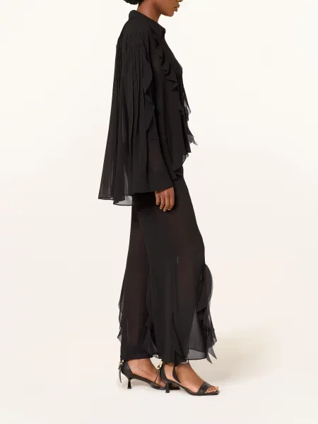 Allsaints Marlene Kalhoty Minna černá