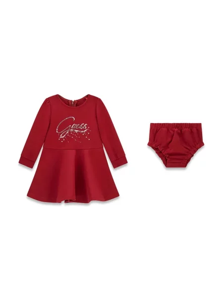 Guess розкльошена сукня з віскозою