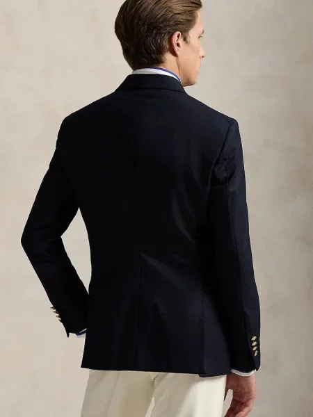 Polo Ralph Lauren marynarka wełniana granatowa
