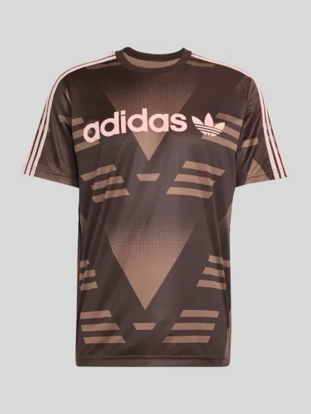 T-shirt o kroju regular fit z napisem z logo Adidas Originals