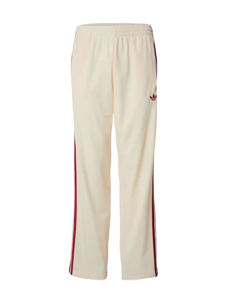 ADIDAS ORIGINALS Kalhoty Firebird světle / červená béžová