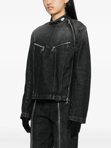Geacă de blugi Jean Paul Gaultier negru