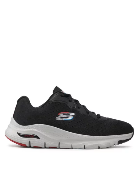 Sneakersy Skechers czarne