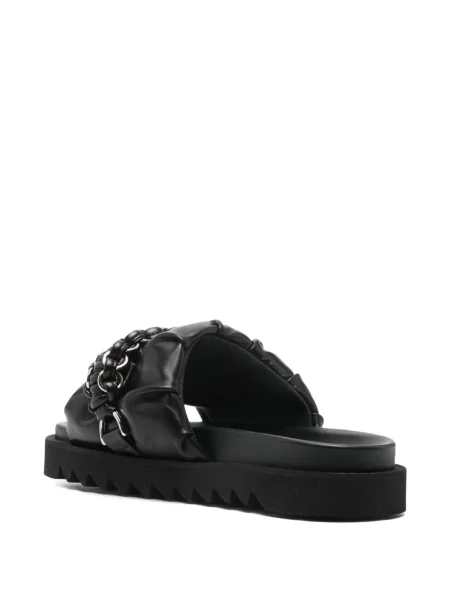 Sandale Toga Virilis din piele negru