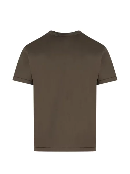Scurt tricou Stone Island cu strasuri verde