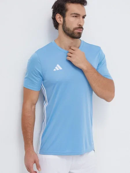 Tréninkové tričko adidas Performance Tabela 23 s aplikací modré