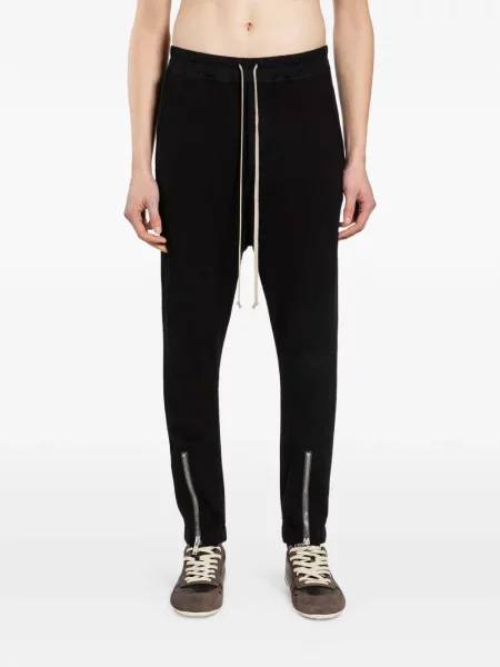 Șnur de strângere pantaloni Rick Owens alergare negru
