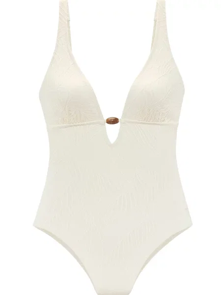 LASCANA Costum de baie întreg crem