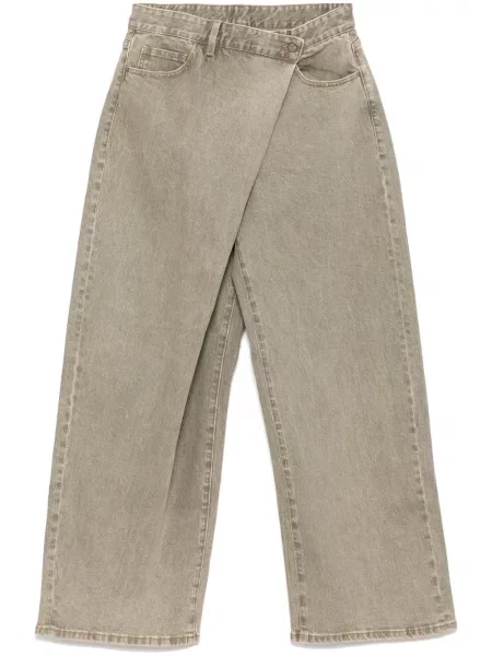 Szerokie jeansy Jnby szare