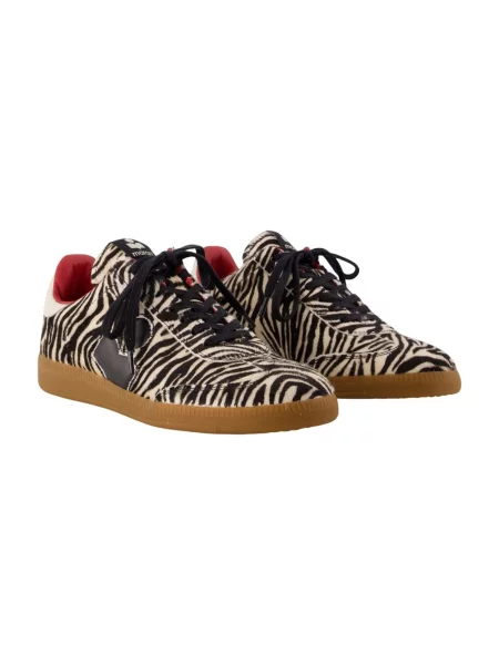 Sneakersy Isabel Marant skórzane czarne