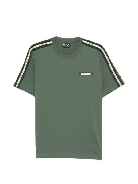 Tricou Ea7 Emporio Armani scurt verde