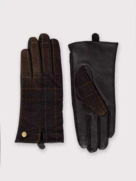 Barbour mănuși pentru femei maro