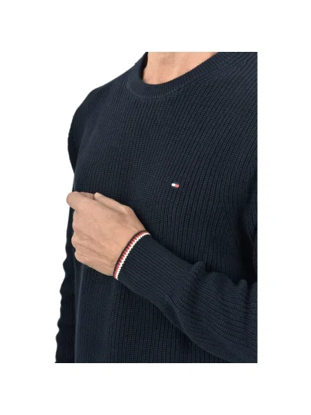 Pulover Tommy Hilfiger albastru