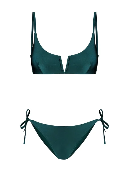 Shiwi Costum de baie două piese verde