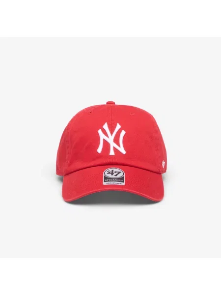 Czapka Brand MLB Clean Up New York Yankees Cap Red Universal czerwona
