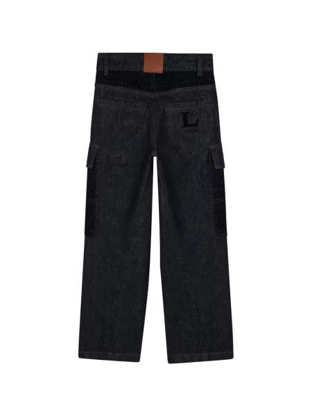 Jeansy dziecięce Lanvin Enfant niebieskie