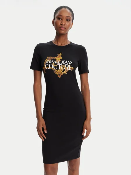 Versace Jeans Couture Každodenné šaty čierna