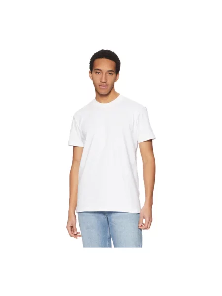 Koszulka Calvin Klein Jeans z krótkim rękawem biała