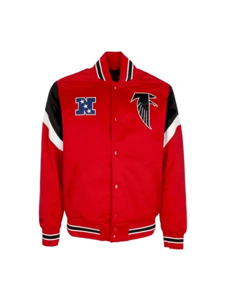 Kurtka bomber Mitchell & Ness czerwony