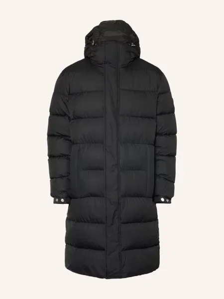 Boss Prošívaný Kabát Carpa černá